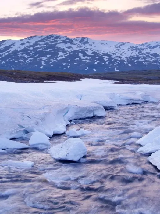 Framed Print : afterglow, area, backdrops, chains, cold, coldness, conservation, cool, coolness