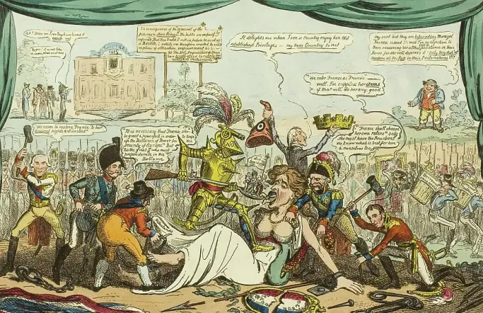 Framed Print : The Aftermath of the Tragedy of Waterloo, 1815, France, Painting by George Cruikshank, Historic, digitally restored reproduction from a 19th century original Framed Print : The Aftermath of the Tragedy of Waterloo, 1815, France, Painting by George Cruikshank, Historic, digitally restored reproduction from a 19th century original