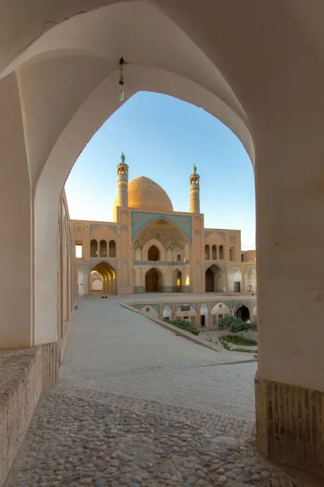 Framed Print : Agha Bozorg Mosque in Kashan Framed Print : Agha Bozorg Mosque in Kashan