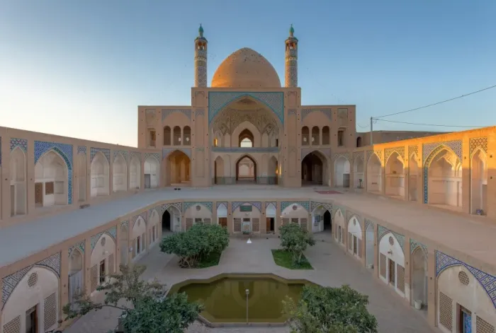 Framed Print : Agha Bozorg Mosque in Kashan Framed Print : Agha Bozorg Mosque in Kashan