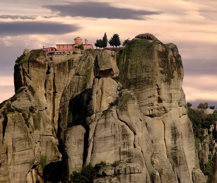 Framed Print : Agia Triada Monastery (Greece, Meteora) Framed Print : Agia Triada Monastery (Greece, Meteora)