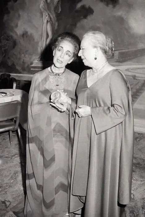 Framed Print : Agnes de Mille Presents Award to Martha Graham Framed Print : Agnes de Mille Presents Award to Martha Graham