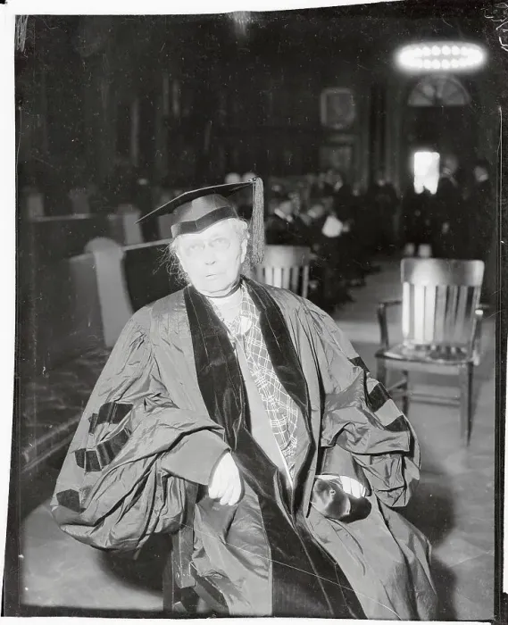 Framed Print : Agnes Repplier Receiving Honorary Degree Framed Print : Agnes Repplier Receiving Honorary Degree