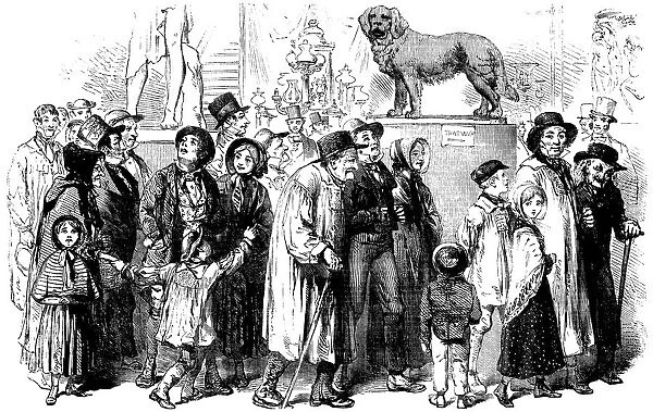 Agriculturists attending the Great Exhibition, Illustrated London News