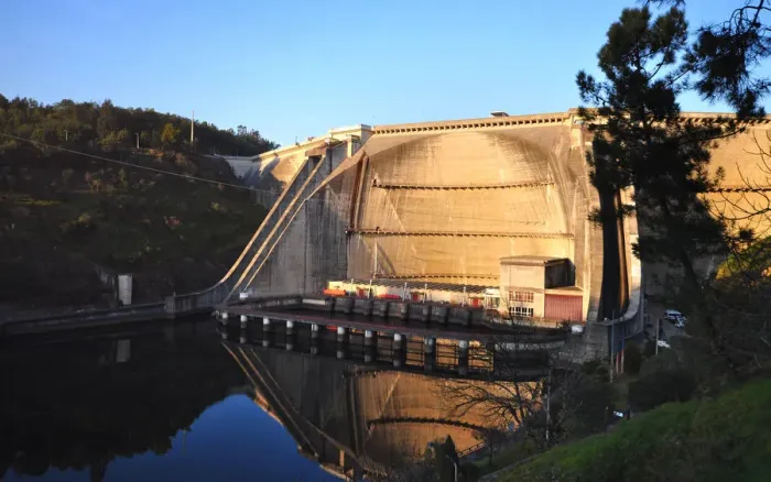Framed Print : Aguieira dam Framed Print : Aguieira dam