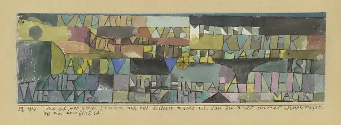Framed Print : Ah, comme ma peine est encore exacerbée quand tu ne daignes même pas soupçonner les émois de mon coe Artist: Klee, Paul (1879-1940) Framed Print : Ah, comme ma peine est encore exacerbée quand tu ne daignes même pas soupçonner les émois de mon coe Artist: Klee, Paul (1879-1940)
