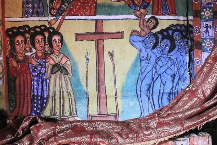 Framed Print : Ahamra region, Azoa Maryam round church on the Zeghie peninsula in Lake Tana, Lake Tsana or Lake Dembea, mural painting, Ethiopia, Africa Framed Print : Ahamra region, Azoa Maryam round church on the Zeghie peninsula in Lake Tana, Lake Tsana or Lake Dembea, mural painting, Ethiopia, Africa