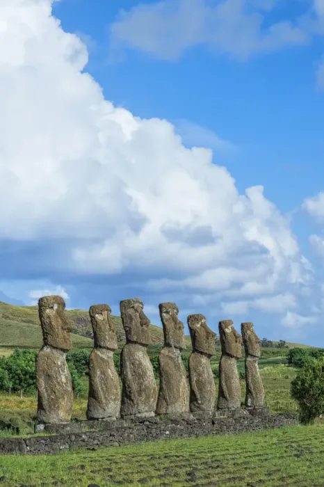 Framed Print : Ahu Akivi - Easter Island Framed Print : Ahu Akivi - Easter Island