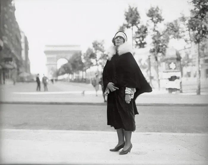 Framed Print : Aimee Semple McPherson in Paris Framed Print : Aimee Semple McPherson in Paris