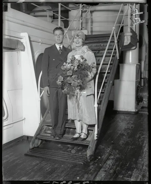 Framed Print : Aimee Semple McPherson and Son Framed Print : Aimee Semple McPherson and Son