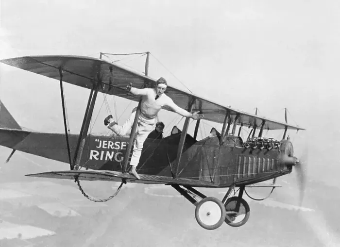 Framed Print : Air Acrobat Performing Stunt Framed Print : Air Acrobat Performing Stunt