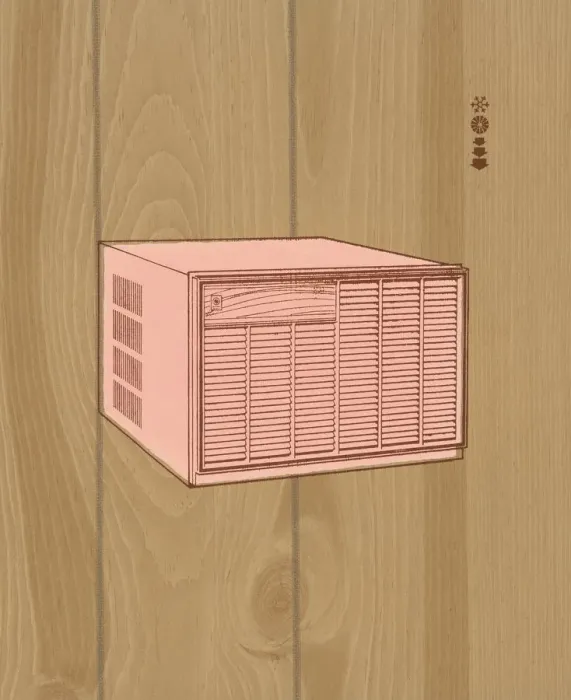 Framed Print : Air conditioner Framed Print : Air conditioner