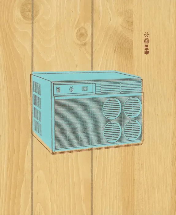 Framed Print : Air conditioner Framed Print : Air conditioner