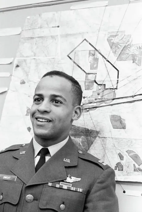 Framed Print : Air Force Captain Edward Dwight Jr Framed Print : Air Force Captain Edward Dwight Jr