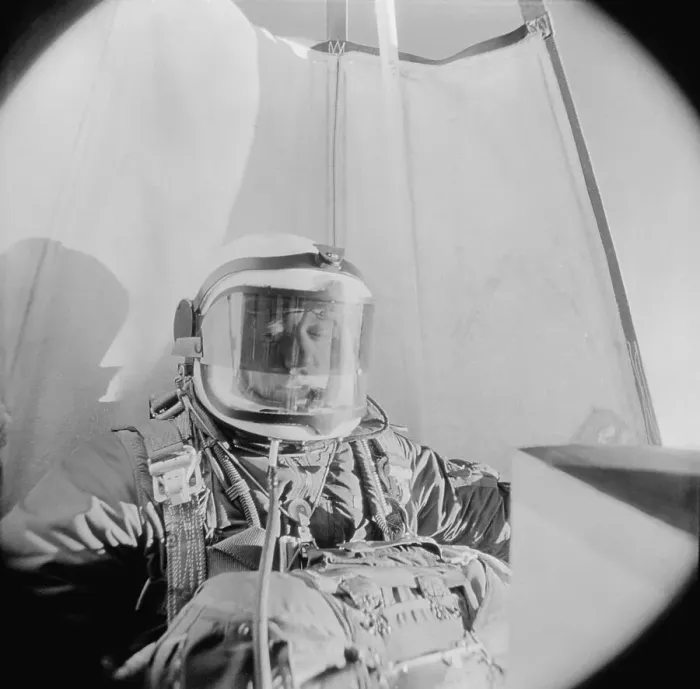 Framed Print : Air Force Captain Joseph Kittinger Jr Framed Print : Air Force Captain Joseph Kittinger Jr