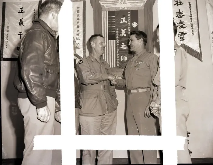 Framed Print : Air Force General Receiving an Award Framed Print : Air Force General Receiving an Award