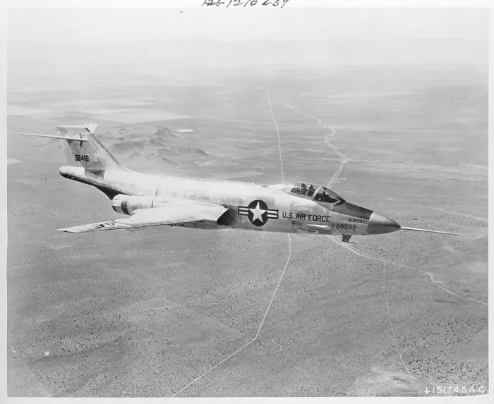Framed Print : Air Force Jet F-101 Flying Framed Print : Air Force Jet F-101 Flying