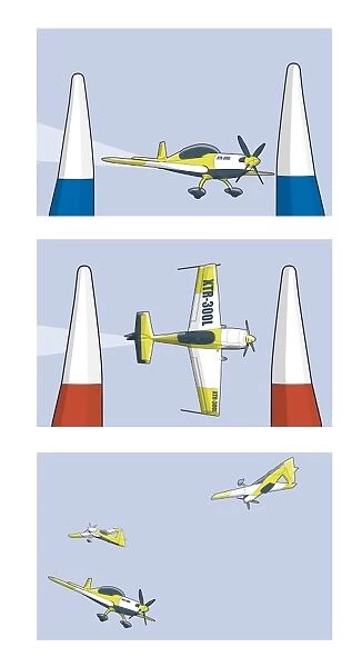 Air racing manoeuvres