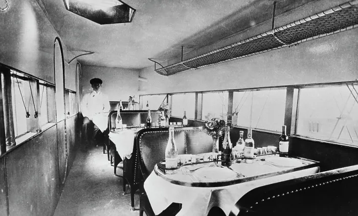 Framed Print : Air Union Restaurant Plane, circa 1928 Framed Print : Air Union Restaurant Plane, circa 1928