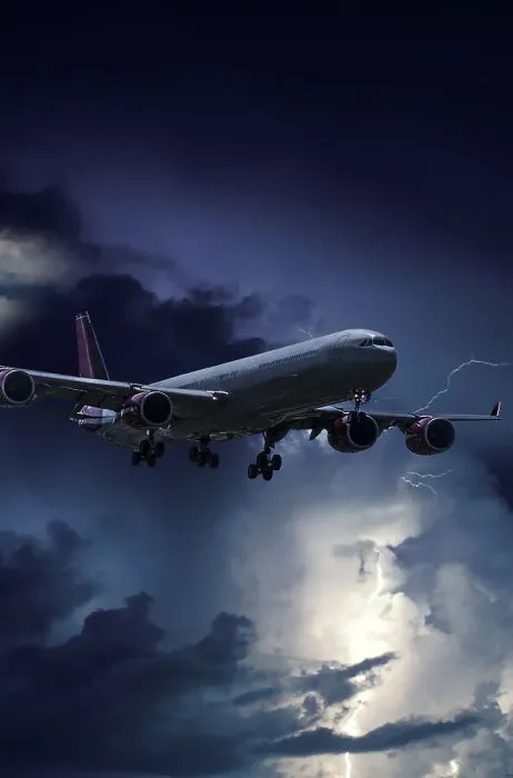 Framed Print : Airbus A340 Landing Framed Print : Airbus A340 Landing