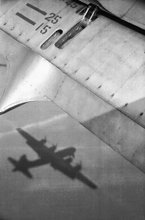 Framed Print : Aircraft Shadow