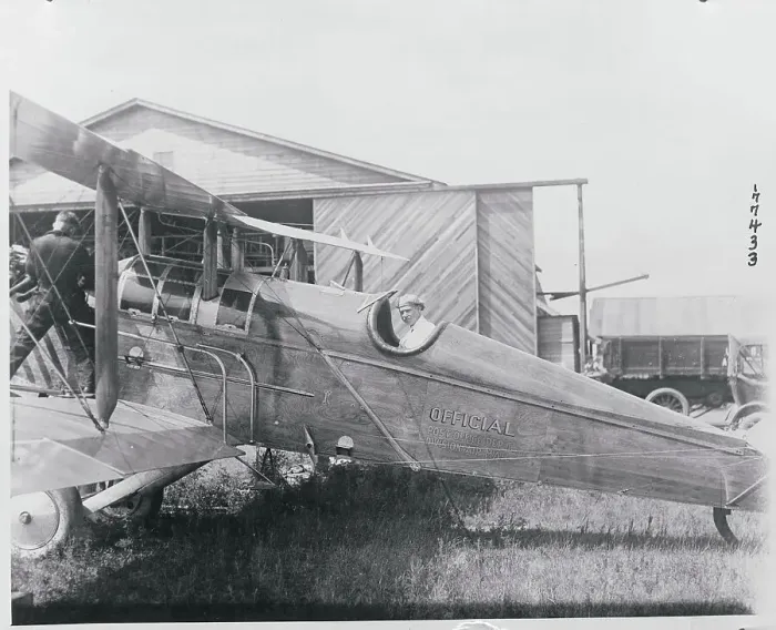 Framed Print : Airmail Plane of 1920's Framed Print : Airmail Plane of 1920's