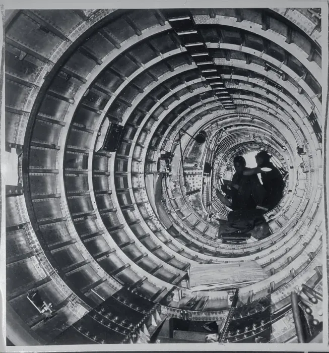 Framed Print : Airplane Fuselage Being Assembled Framed Print : Airplane Fuselage Being Assembled