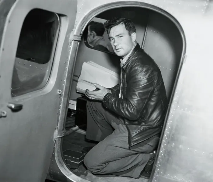 Framed Print : Airplane Mechanic Bo McKneely in Cockpit Framed Print : Airplane Mechanic Bo McKneely in Cockpit