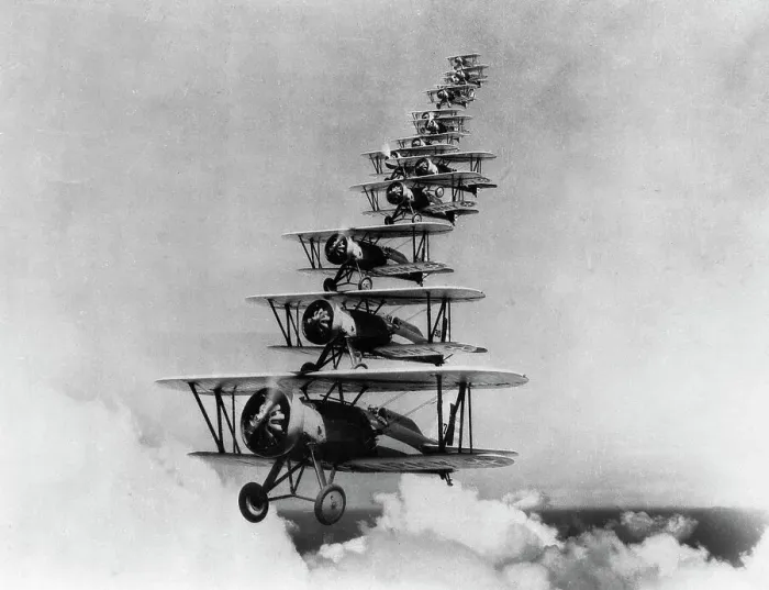 Framed Print : Airplanes in Flight Framed Print : Airplanes in Flight