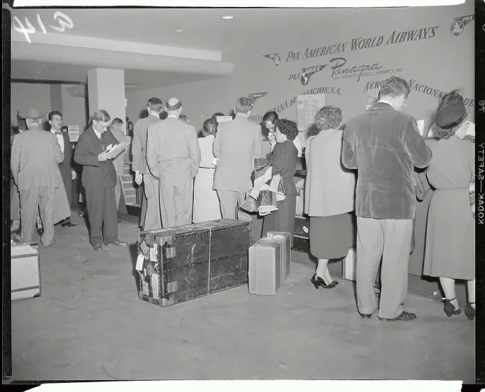Framed Print : Airport Ticket Counter