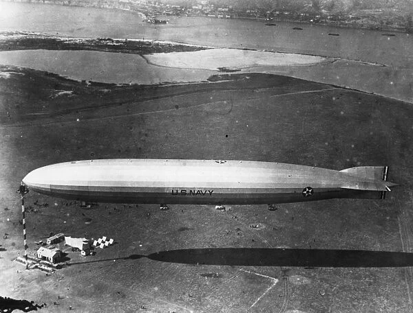 Airship. 22nd October 1924: US Navy airship Shenandoah