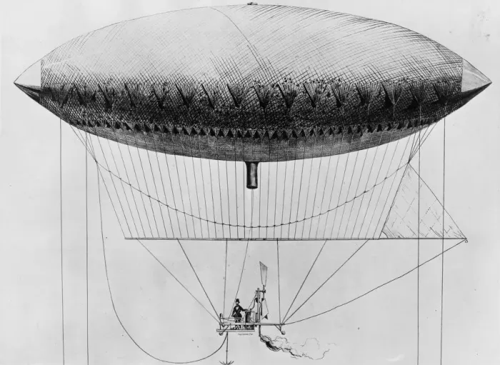 Framed Print : Airship Ascends Framed Print : Airship Ascends