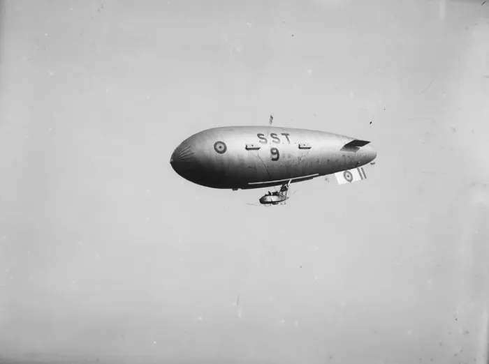 Framed Print : Airship In Flight Framed Print : Airship In Flight