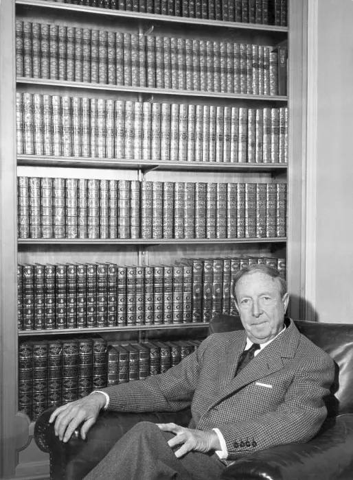 Framed Print : A.J. Cronin Sitting in His Study Framed Print : A.J. Cronin Sitting in His Study