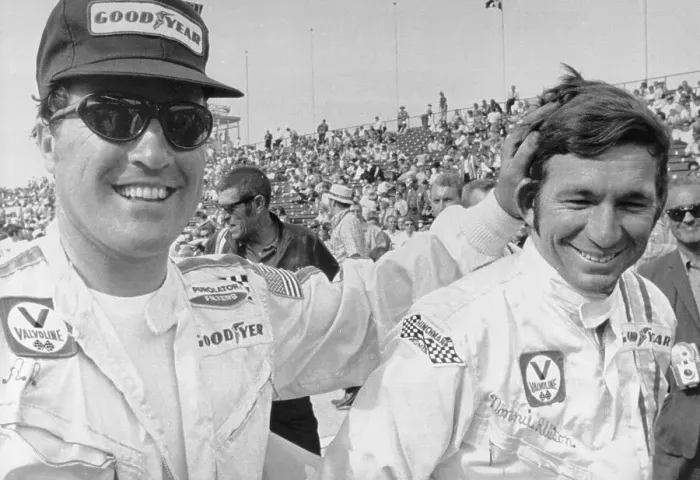 Framed Print : A.J. Foyt and Donnie Allison Framed Print : A.J. Foyt and Donnie Allison
