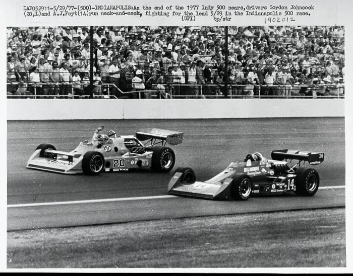 Framed Print : A.J. Foyt Racing Competitor in Indy 500 Framed Print : A.J. Foyt Racing Competitor in Indy 500