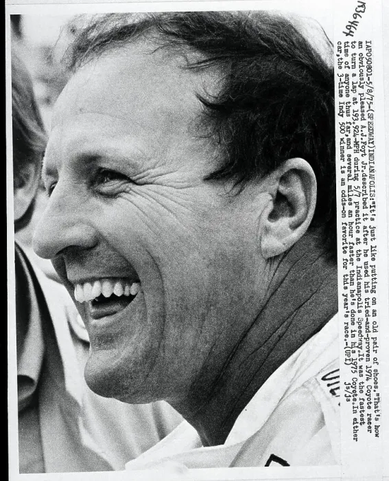 Framed Print : A.J. Foyt Smiling