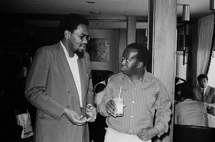 Framed Print : Al Bell (left), Vice President of Stax Records Framed Print : Al Bell (left), Vice President of Stax Records