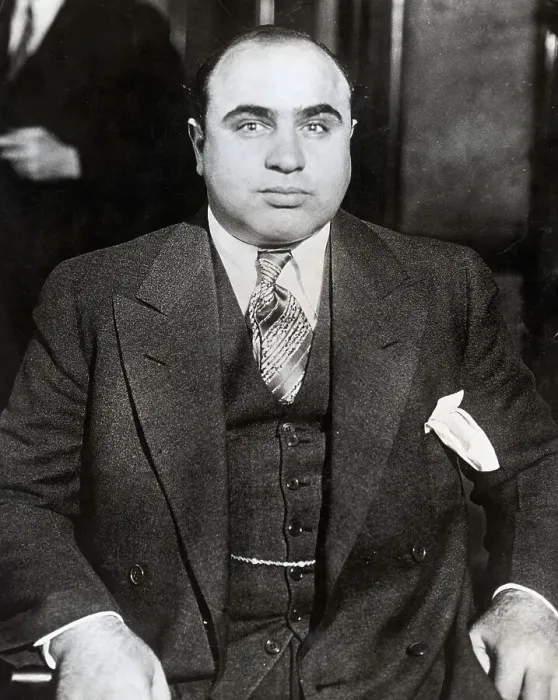 Framed Print : Al Capone. A nattily dressed Capone, who was the king of organized crime Framed Print : Al Capone. A nattily dressed Capone, who was the king of organized crime