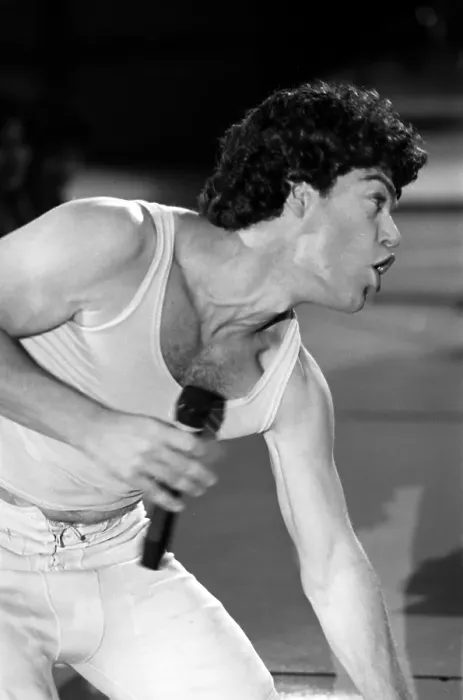 Framed Print : Al Franken Performing as Mick Jagger Framed Print : Al Franken Performing as Mick Jagger