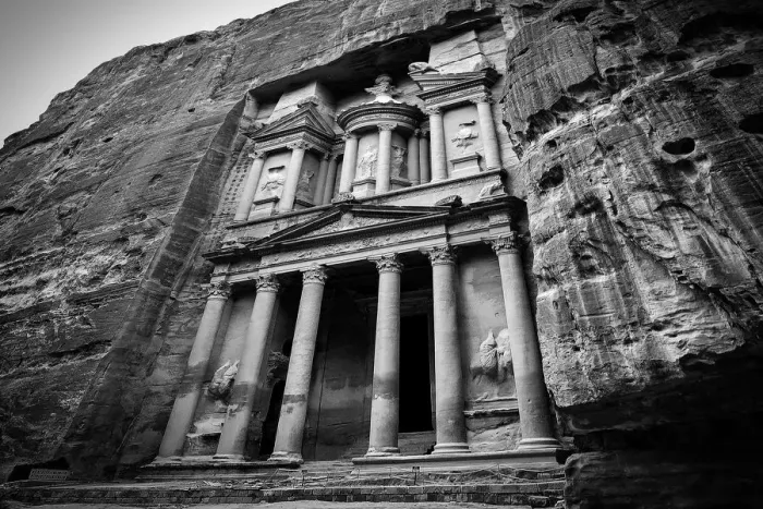 Framed Print : Al Khazneh (The Treasury), Petra, Jordan