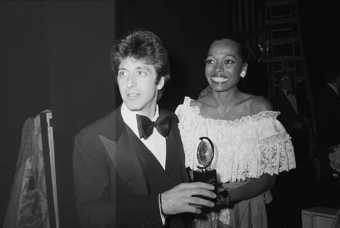 Framed Print : Al Pacino & Diana Ross With Their Tonys Framed Print : Al Pacino & Diana Ross With Their Tonys
