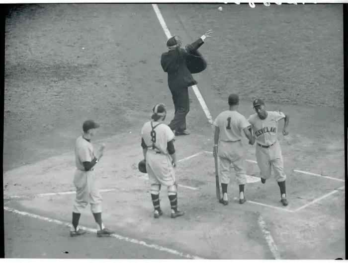 Framed Print : Al Smith Crossing Home Plate Framed Print : Al Smith Crossing Home Plate