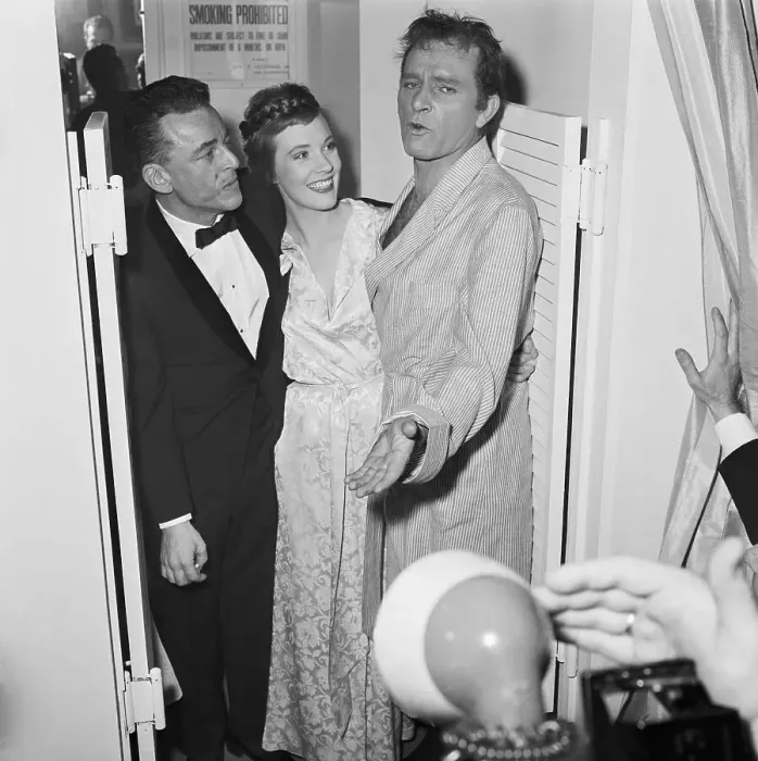Framed Print : Alan Jay Lerner with Andrews and Burton Framed Print : Alan Jay Lerner with Andrews and Burton