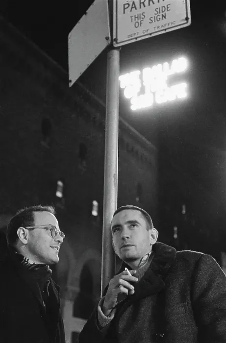 Framed Print : Alan Schneider And Edward Albee Framed Print : Alan Schneider And Edward Albee