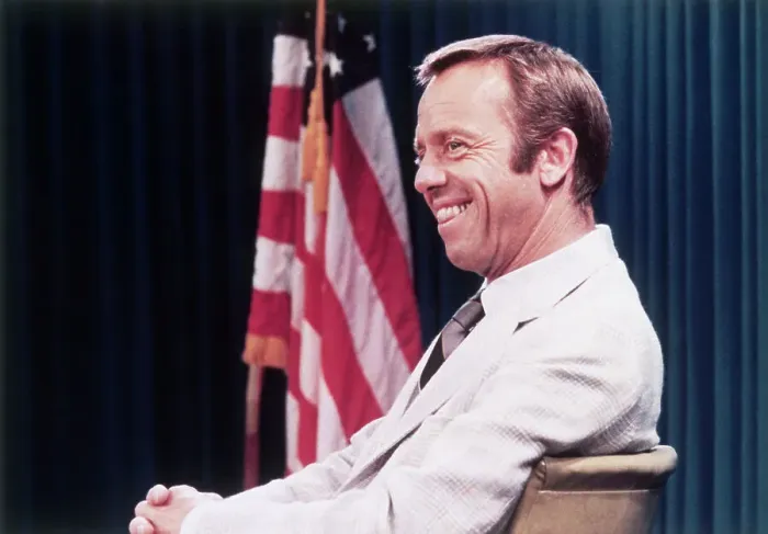 Framed Print : Alan Shepard Laughing at Press Conference Framed Print : Alan Shepard Laughing at Press Conference
