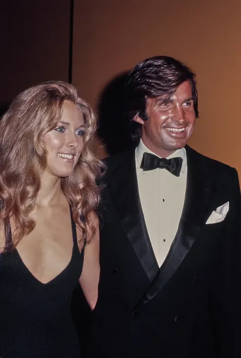 Framed Print : Alana Collins & George Hamilton Framed Print : Alana Collins & George Hamilton