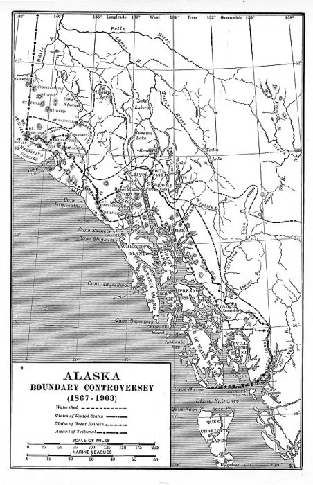 Framed Print : Alaska - Boundary Controversy (1867 - 1903) Framed Print : Alaska - Boundary Controversy (1867 - 1903)