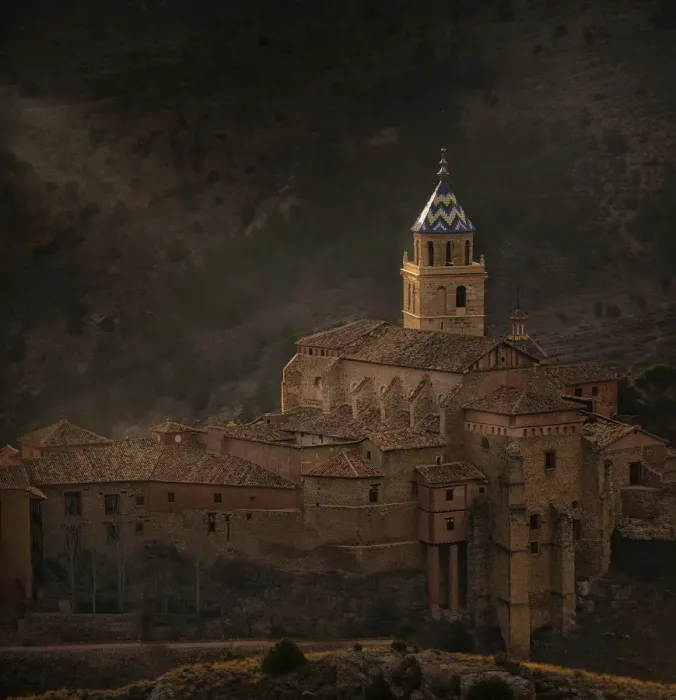 Framed Print : Albarracin Cathedral, Teruel, Spain Framed Print : Albarracin Cathedral, Teruel, Spain