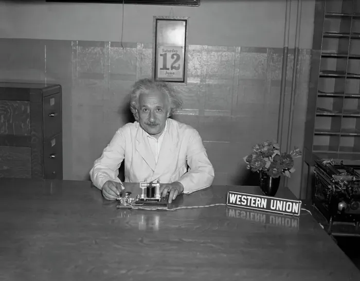 Framed Print : Albert Einstein Illuminating Dallas Fair by Telegraph Framed Print : Albert Einstein Illuminating Dallas Fair by Telegraph